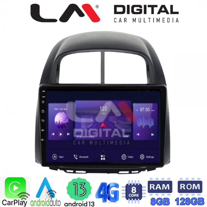 LM Digital - LM ZT8565 GPS Οθόνη OEM Multimedia Αυτοκινήτου για  Sirion 2005 &gt; 2010 & Justy 2007 &gt; 2010 (CarPlay/AndroidAuto/BT/GPS/WIFI/GPRS)