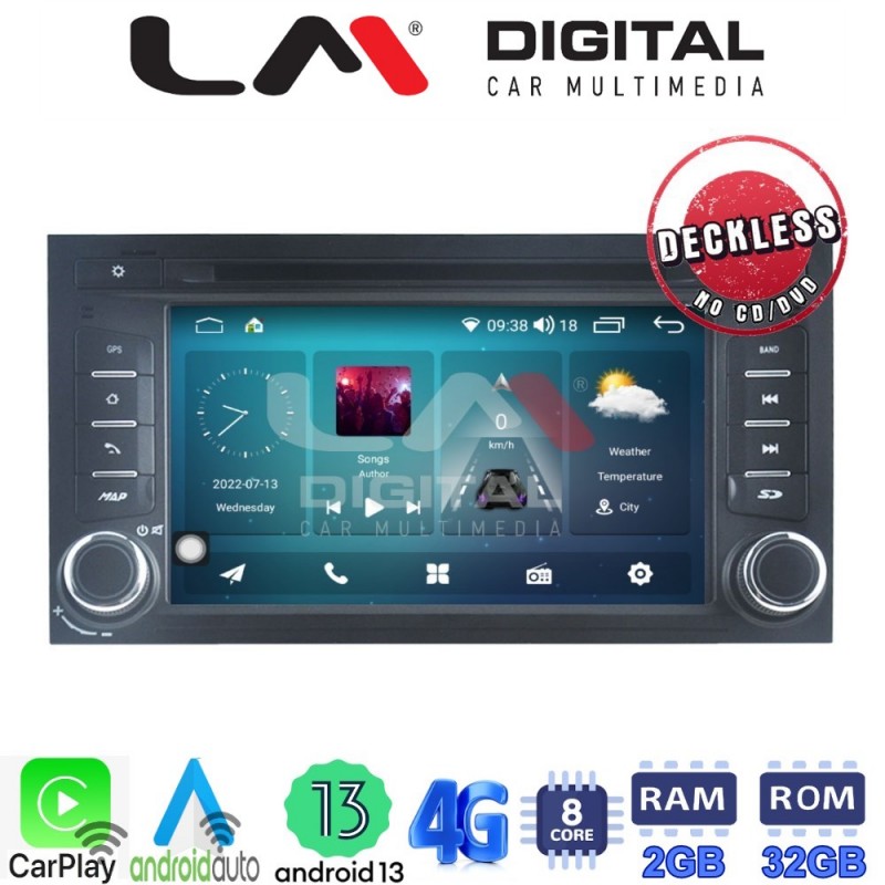 LM Digital - LM R8306 GPS Οθόνη OEM Multimedia Αυτοκινήτου για SEAT LEON, IBIZA (CarPlay/AndroidAuto/BT/GPS/WIFI/GPRS)