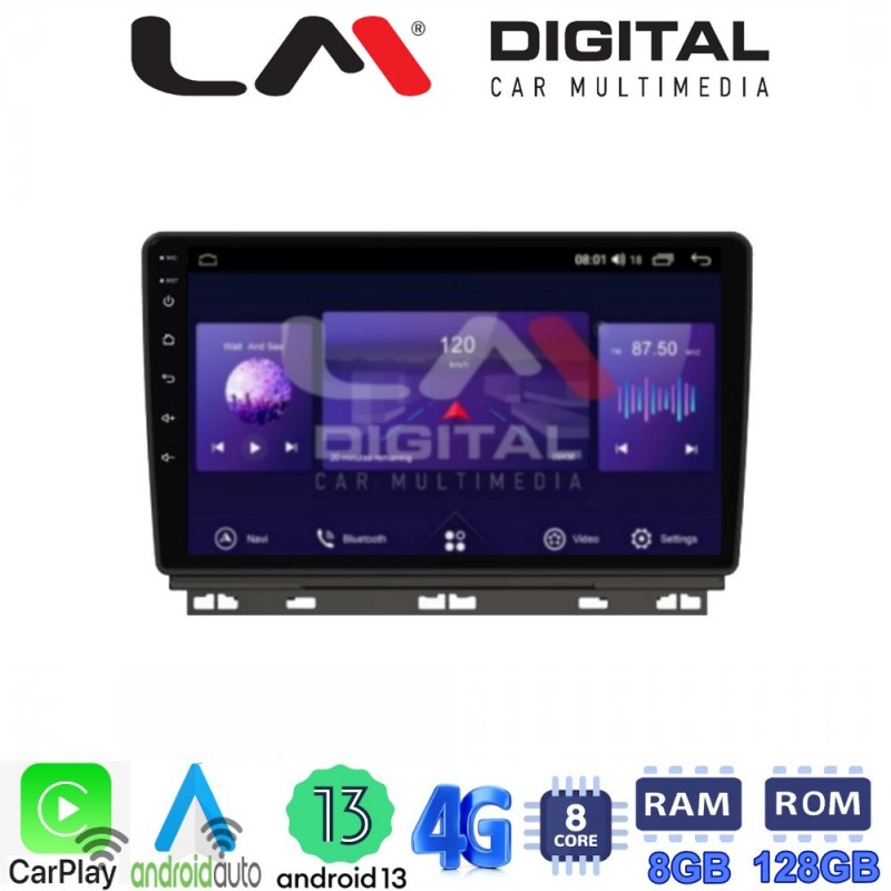 LM Digital - LM ZT8718 GPS Οθόνη OEM Multimedia Αυτοκινήτου για Renault Clio 2020 (CarPlay/AndroidAuto/BT/GPS/WIFI/GPRS)