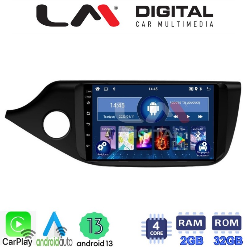 LM Digital - LM ZN4216 GPS Οθόνη OEM Multimedia Αυτοκινήτου για KIA CEED 2013 &gt; 2016  (CarPlay/AndroidAuto/BT/GPS/WIFI/GPRS)