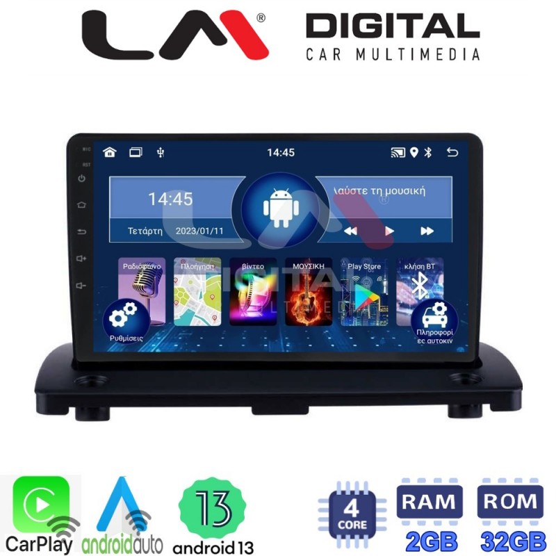 LM Digital - LM ZN4385 GPS Οθόνη OEM Multimedia Αυτοκινήτου για VOLVO XC90 2002 &gt; 2014 (CarPlay/AndroidAuto/BT/GPS/WIFI/GPRS)