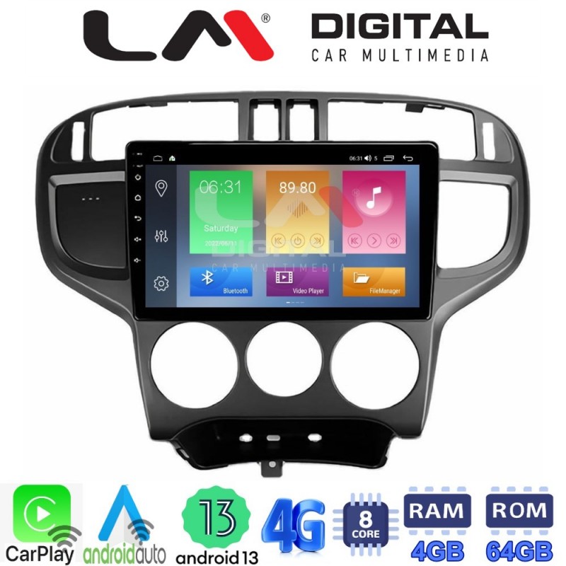 LM Digital - LM ZC8600 GPS Οθόνη OEM Multimedia Αυτοκινήτου για Hyundai Matrix 2001 &gt; 2011 (CarPlay/AndroidAuto/BT/GPS/WIFI/GPRS)