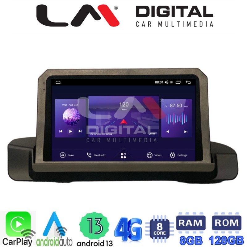 LM Digital - LM ZT8895 GPS Οθόνη OEM Multimedia Αυτοκινήτου για BMW 3 series (E90-91-92) 2005-2012 (CarPlay/AndroidAuto/BT/GPS/WIFI/GPRS)