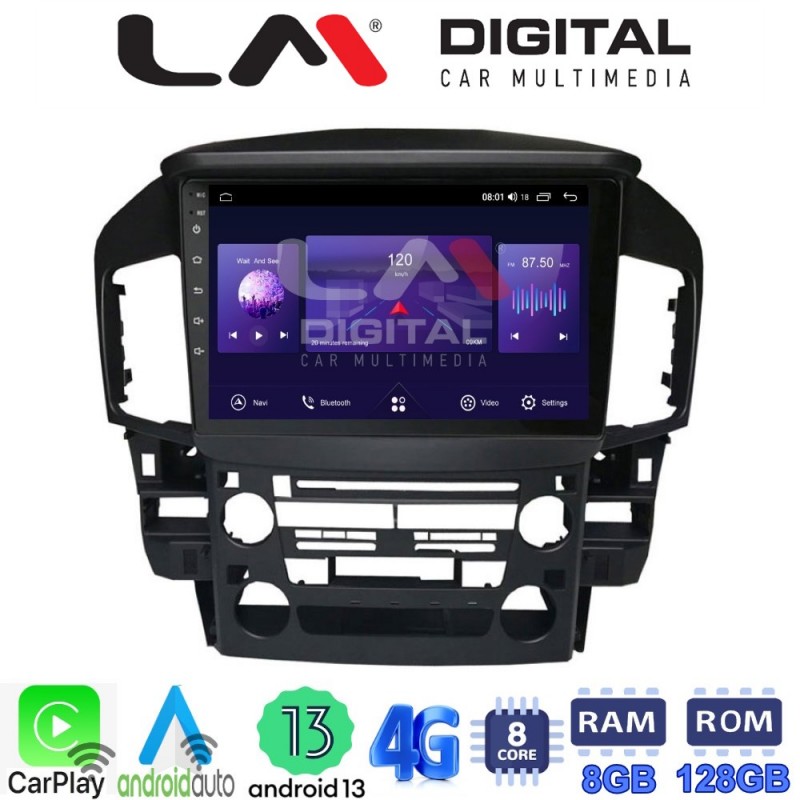 LM Digital - LM ZT8711 GPS Οθόνη OEM Multimedia Αυτοκινήτου για Lexus RX300 2000 &gt; 2004 (CarPlay/AndroidAuto/BT/GPS/WIFI/GPRS)