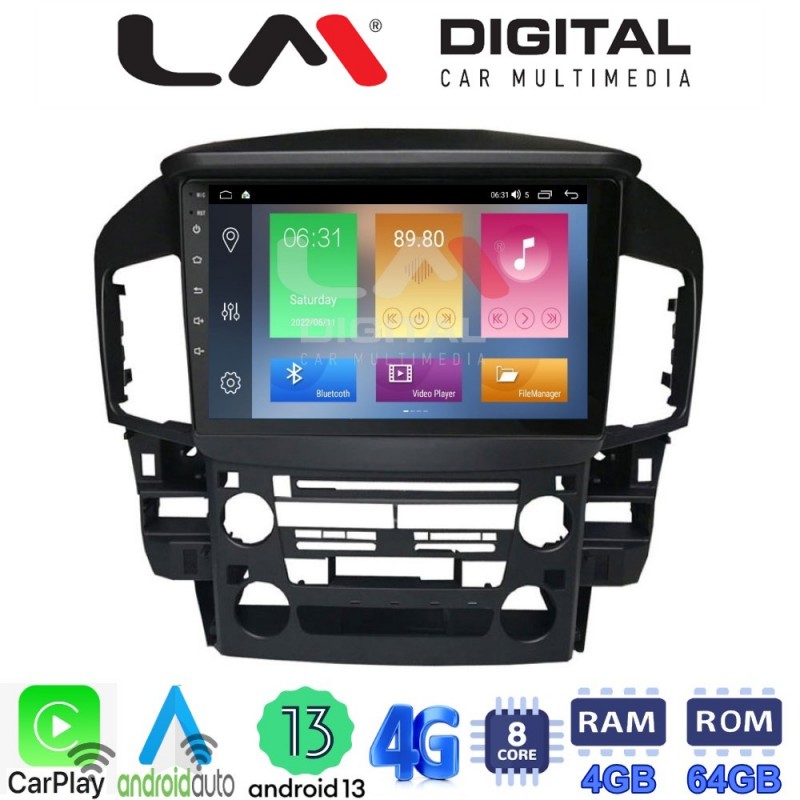 LM Digital - LM ZC8711 GPS Οθόνη OEM Multimedia Αυτοκινήτου για Lexus RX300 2000 &gt; 2004 (CarPlay/AndroidAuto/BT/GPS/WIFI/GPRS)