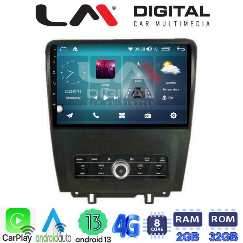 LM Digital - LM ZR8249 GPS Οθόνη OEM Multimedia Αυτοκινήτου για Ford Edge 2015&gt;  (CarPlay/AndroidAuto/BT/GPS/WIFI/GPRS)