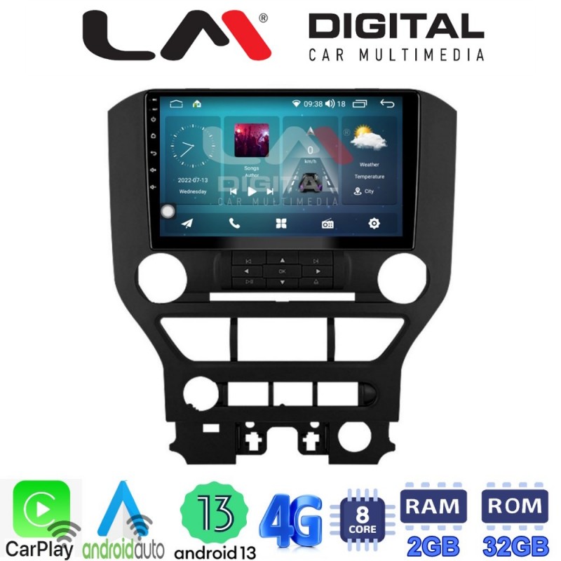 LM Digital - LM ZR8240 GPS Οθόνη OEM Multimedia Αυτοκινήτου για FORD MASTUNG  &gt; 2015 (CarPlay/AndroidAuto/BT/GPS/WIFI/GPRS)