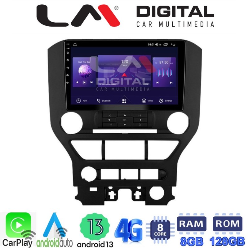 LM Digital - LM ZT8240 GPS Οθόνη OEM Multimedia Αυτοκινήτου για FORD MASTUNG  &gt; 2015 (CarPlay/AndroidAuto/BT/GPS/WIFI/GPRS)