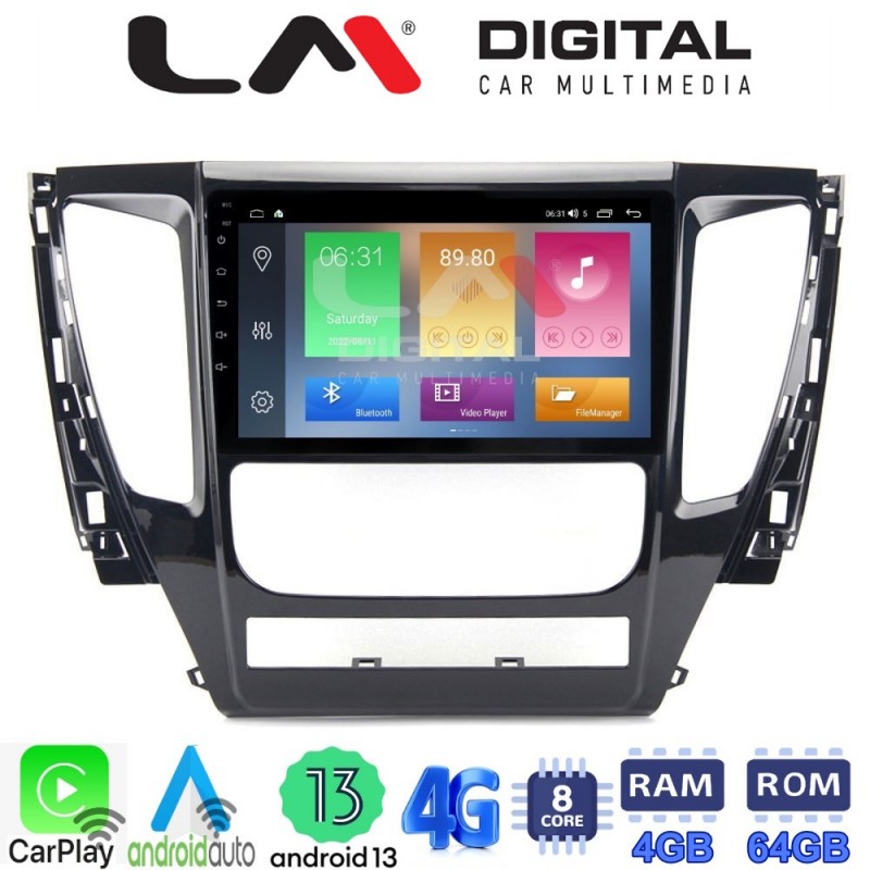 LM Digital - LM ZC8992 GPS Οθόνη OEM Multimedia Αυτοκινήτου για Mitsubishi Pajero 2014&gt; (CarPlay/AndroidAuto/BT/GPS/WIFI/GPRS)