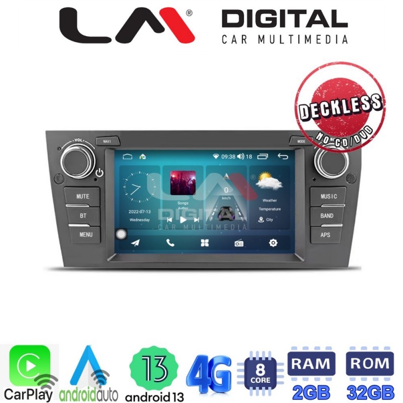 LM Digital - LM R8095 GPS Οθόνη OEM Multimedia Αυτοκινήτου για BMW σειρά 3 (E90-91-92-93) 2005-2012  (CarPlay/AndroidAuto/BT/GPS/WIFI/GPRS)