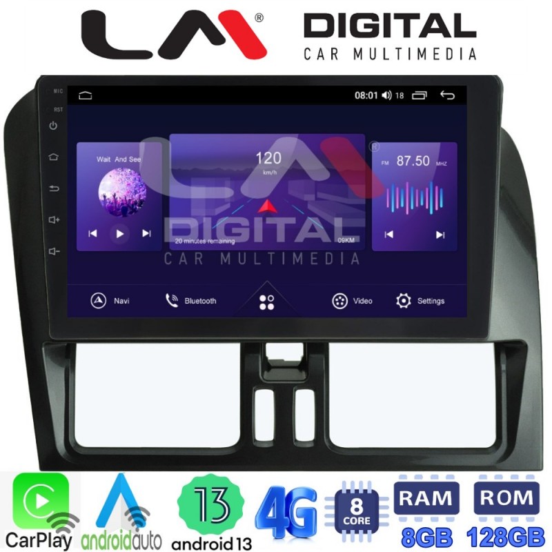 LM Digital - LM ZT8390 GPS Οθόνη OEM Multimedia Αυτοκινήτου για VOLVO XC60 2009-2017 (CarPlay/AndroidAuto/BT/GPS/WIFI/GPRS)