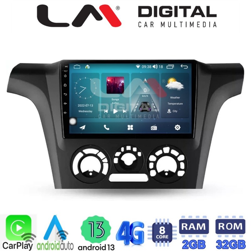 LM Digital - LM ZR8302 GPS Οθόνη OEM Multimedia Αυτοκινήτου για MITSUBISHI OUTLANDER 2001 &gt; 2006 (CarPlay/AndroidAuto/BT/GPS/WIFI/GPRS)