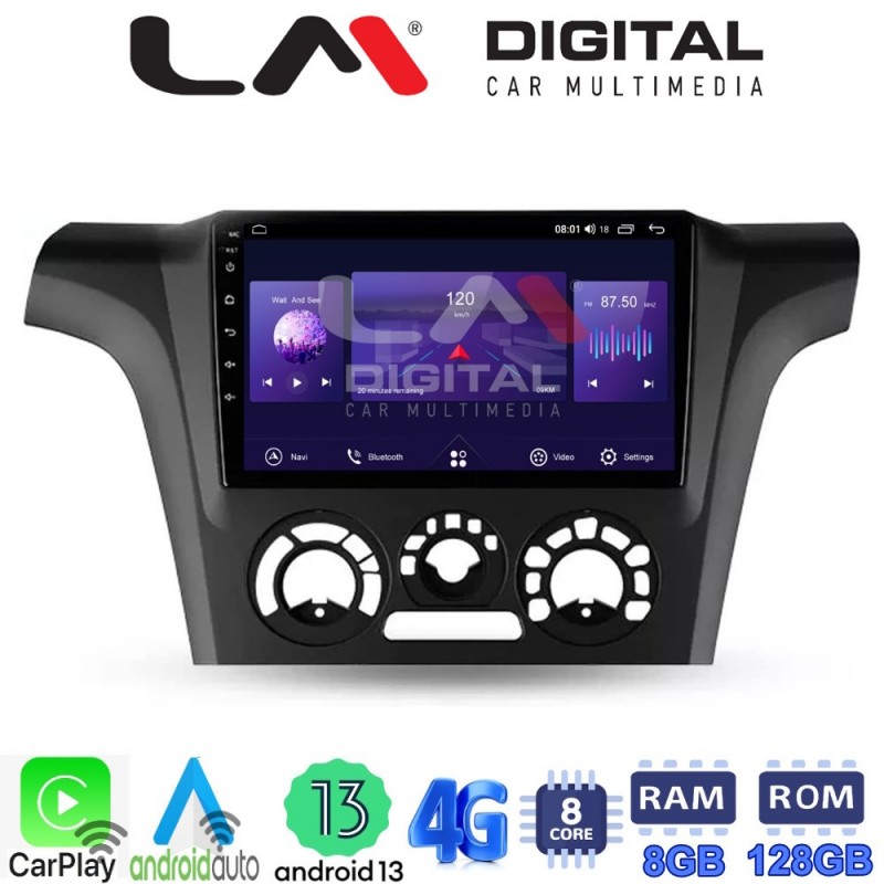 LM Digital - LM ZT8302 GPS Οθόνη OEM Multimedia Αυτοκινήτου για MITSUBISHI OUTLANDER 2001 &gt; 2006 (CarPlay/AndroidAuto/BT/GPS/WIFI/GPRS)