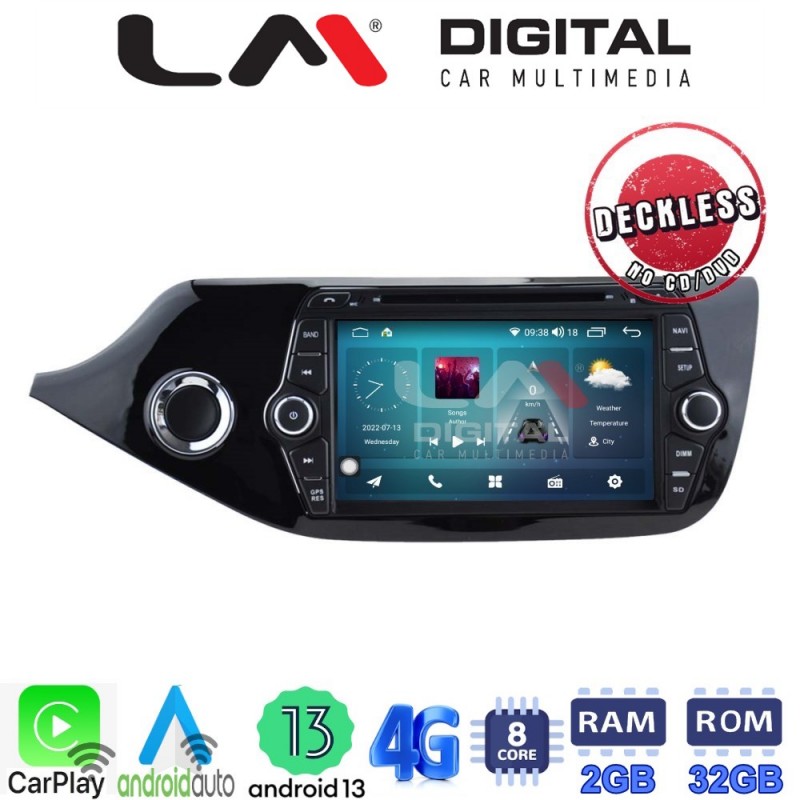 LM Digital - LM R8216 GPS Οθόνη OEM Multimedia Αυτοκινήτου για KIA CEED mod 2013&gt;  (CarPlay/AndroidAuto/BT/GPS/WIFI/GPRS)