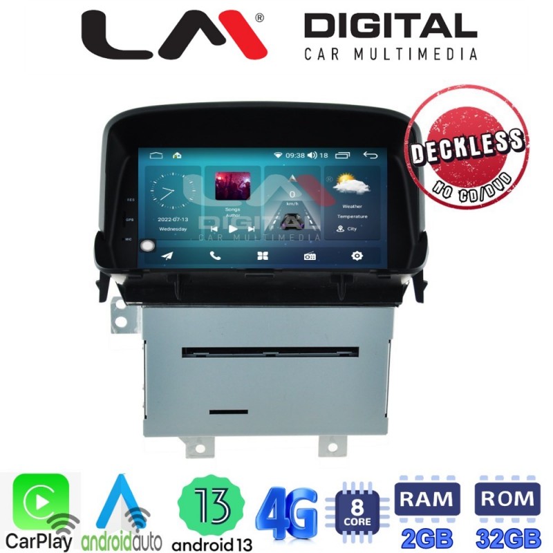 LM Digital - LM R8235 GPS Οθόνη OEM Multimedia Αυτοκινήτου για OPEL MOKKA 2012-2015 (CarPlay/AndroidAuto/BT/GPS/WIFI/GPRS)