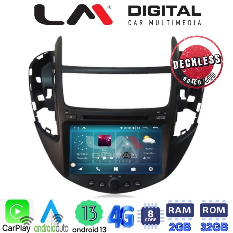 LM Digital - LM R8309 GPS Οθόνη OEM Multimedia Αυτοκινήτου για Cevrolet Trax 2014&gt; (CarPlay/AndroidAuto/BT/GPS/WIFI/GPRS)