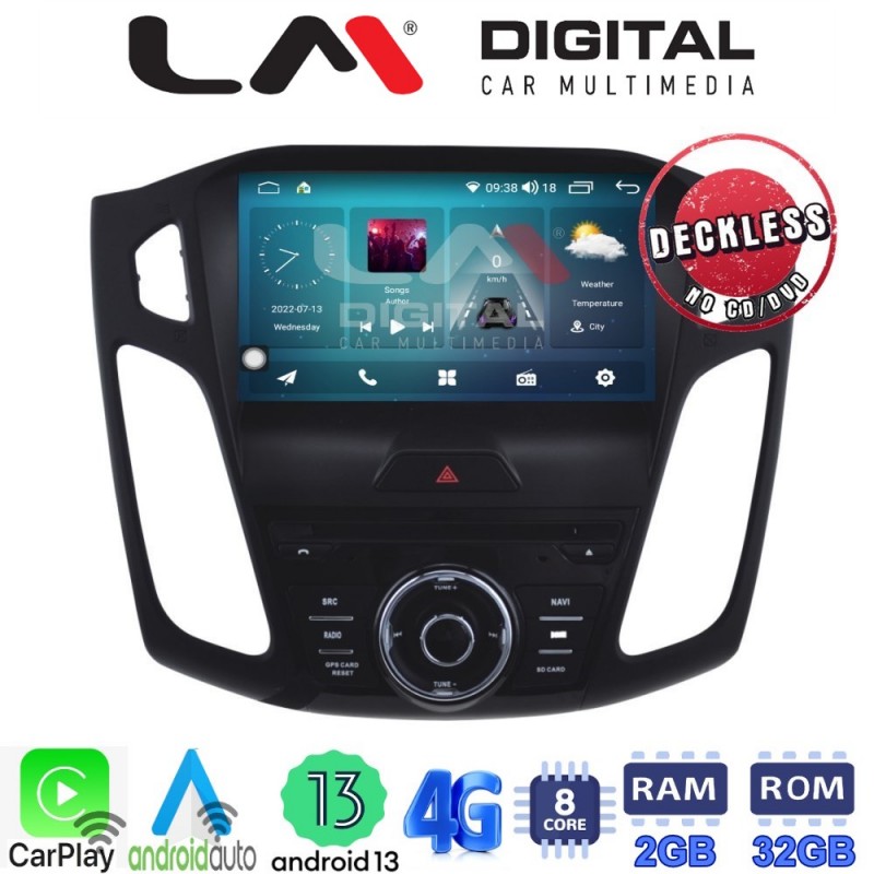 LM Digital - LM R8501 GPS Οθόνη OEM Multimedia Αυτοκινήτου για Ford focus 2015 &gt; 2017 (CarPlay/AndroidAuto/BT/GPS/WIFI/GPRS)