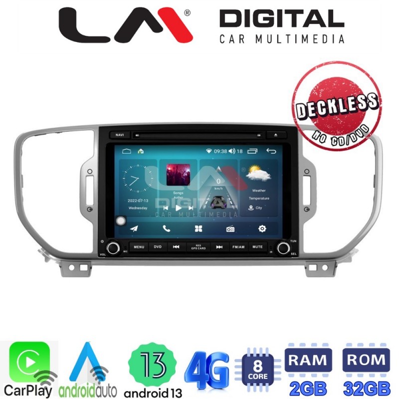 LM Digital - LM R8537 GPS Οθόνη OEM Multimedia Αυτοκινήτου για KIA Sportage 2016 (CarPlay/AndroidAuto/BT/GPS/WIFI/GPRS)