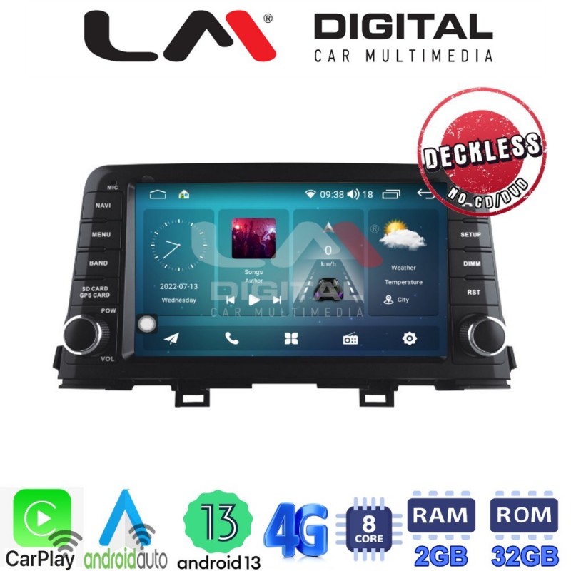 LM Digital - LM R8795 GPS Οθόνη OEM Multimedia Αυτοκινήτου για KIA PICCANTO 2017&gt; (CarPlay/AndroidAuto/BT/GPS/WIFI/GPRS)