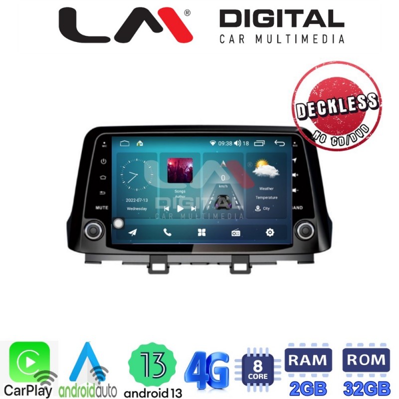 LM Digital - LM R8961 GPS Οθόνη OEM Multimedia Αυτοκινήτου για HYUNDAI KONA 2017&gt; (CarPlay/AndroidAuto/BT/GPS/WIFI/GPRS)