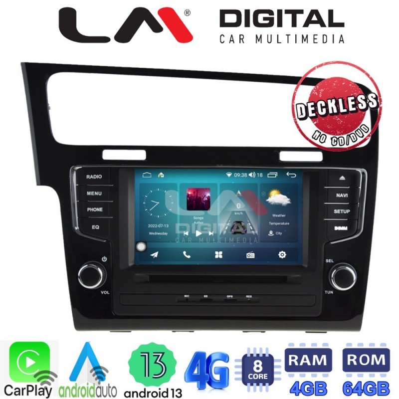 LM Digital - LM C8257 GPS Οθόνη OEM Multimedia Αυτοκινήτου για VW Golf7 2013-2016 (CarPlay/AndroidAuto/BT/GPS/WIFI/GPRS)