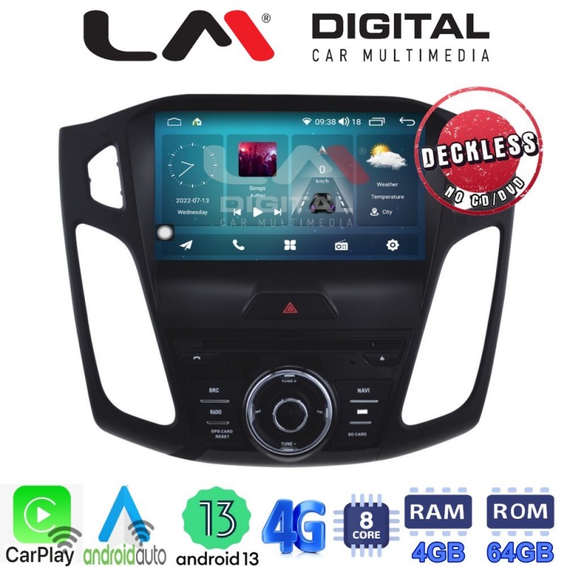 LM Digital - LM C8501 GPS Οθόνη OEM Multimedia Αυτοκινήτου για Ford focus 2015 &gt; 2017 (CarPlay/AndroidAuto/BT/GPS/WIFI/GPRS)