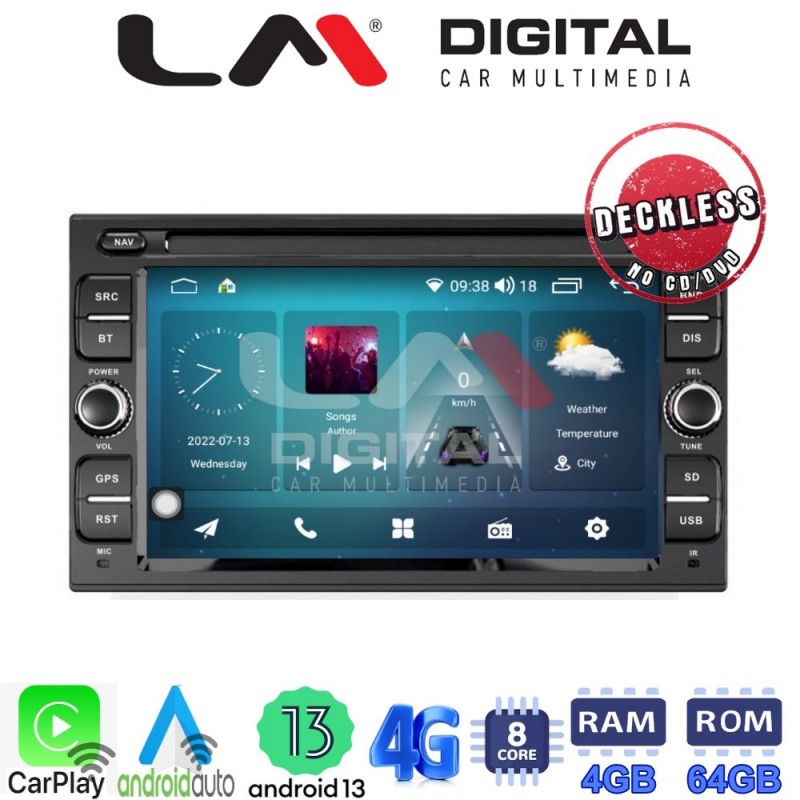 LM Digital - LM C8001 GPS Οθόνη OEM Multimedia Αυτοκινήτου για NISSAN (CarPlay/AndroidAuto/BT/GPS/WIFI/GPRS)