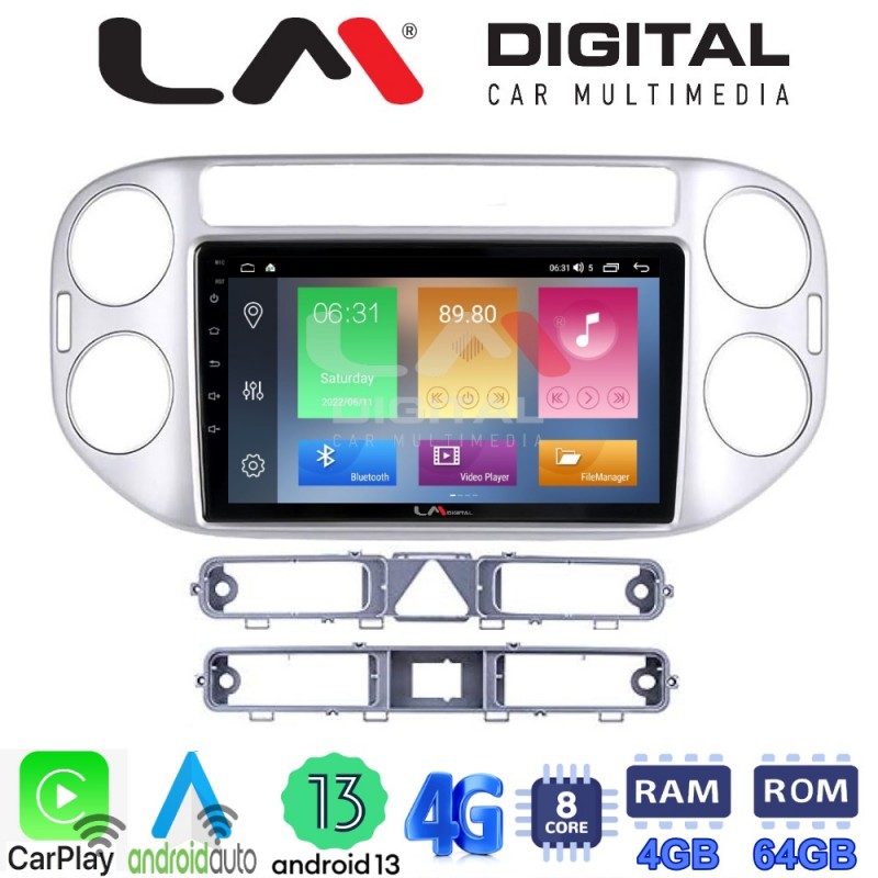 LM Digital - LM ZC8590 GPS Οθόνη OEM Multimedia Αυτοκινήτου για VW TIGUAN 2007&gt;2017 (CarPlay/AndroidAuto/BT/GPS/WIFI/GPRS)