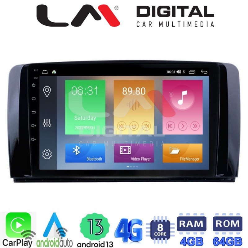 LM Digital - LM ZC8215 GPS Οθόνη OEM Multimedia Αυτοκινήτου για Benz R-class (W251) 2006&gt;2014 (CarPlay/AndroidAuto/BT/GPS/WIFI/GPRS)