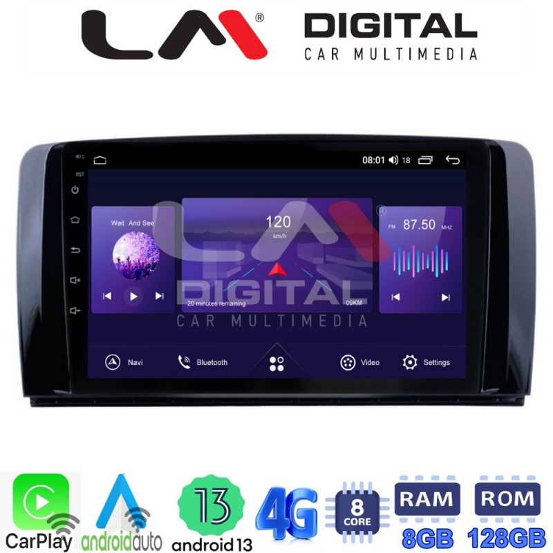 LM Digital - LM ZT8215 GPS Οθόνη OEM Multimedia Αυτοκινήτου για Benz R-class (W251) 2006&gt;2014 (CarPlay/AndroidAuto/BT/GPS/WIFI/GPRS)