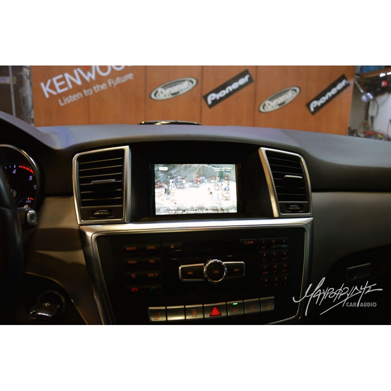 Mercedes Benz ML W165 camera TV